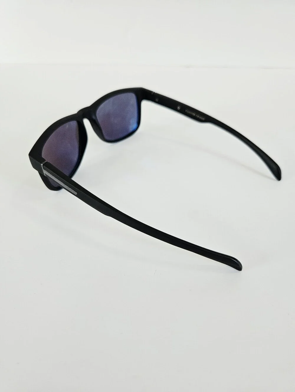 Foster Grant Rambler Wayfarer Square Frame Black Scratch Resistant Sunglasses